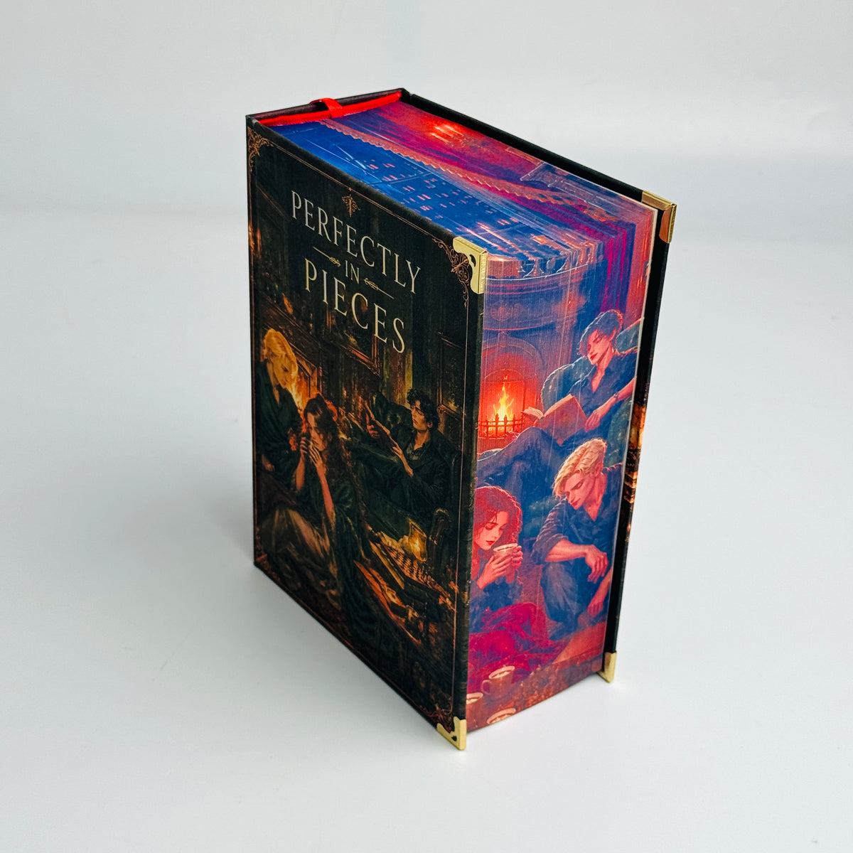 Perfectly in Pieces by CDLynn – Hardcover Fanfiction Book with Printed Edges